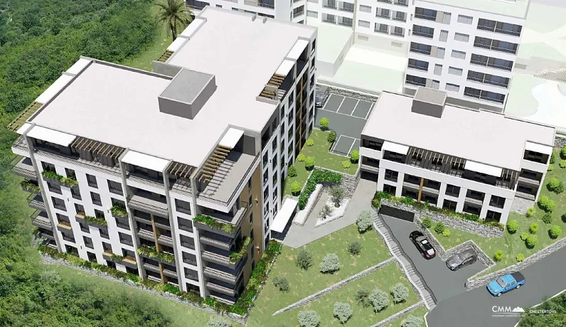 New Exclusive Complex with Sea View in Becici